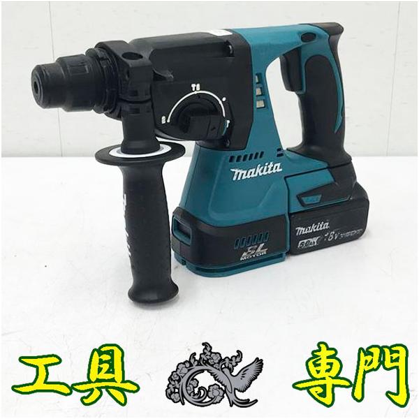 S8694 送料無料！セール！【中古品】18V 充電ハンマドリル マキタ HR244D  充電回数158回充電工具 穴あけ