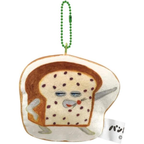 ケイカンパニー パンどろぼう もっちりボールチェーンマスコット へんしん本体サイズ：H86×W90×D32mm（※柄によってサイズは異なります。）材質：ポリエステル・ポリウレタン生産国：中国ぶどうパン ブドウ