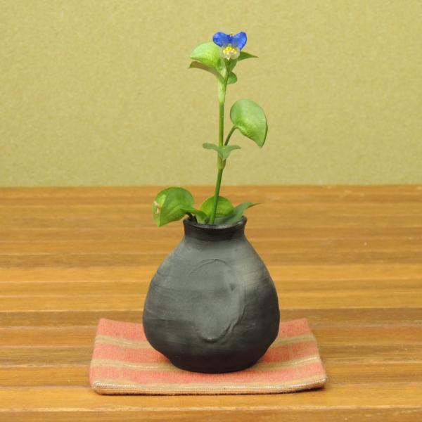 耳付　角花瓶　ガラス工房　アンティーク風　花瓶 耳付 角花瓶 ガラス工房 アンティーク風 花瓶