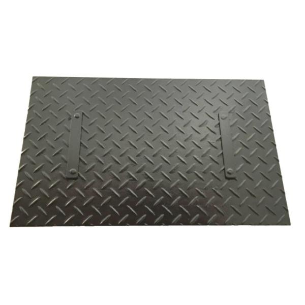 現場屋さん 縞鉄板 蓋加工 厚さ 6.0ミリ サイズ 900ミリ×400ミリ 以下