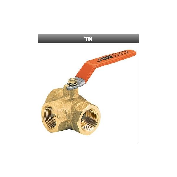 キッツ (KITZ) 横形三方Tボールバルブ 400型 TN 20A(3/4B) 在庫あり