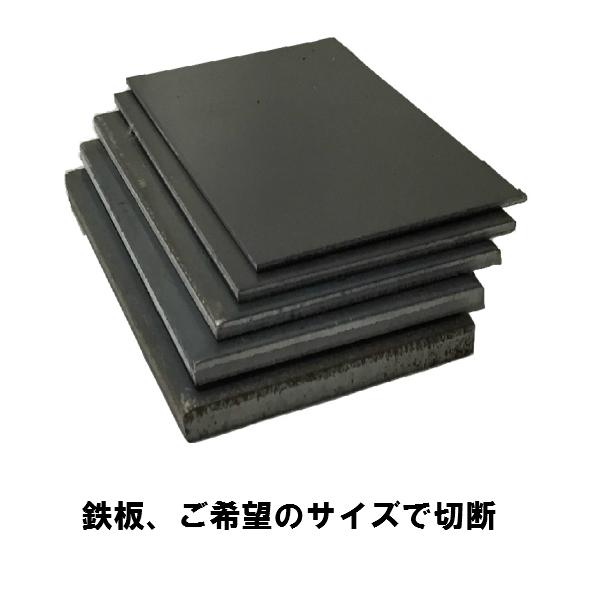普通鉄板 寸法切り 御希望の寸法で切断します 厚さ 6.0ミリ 100