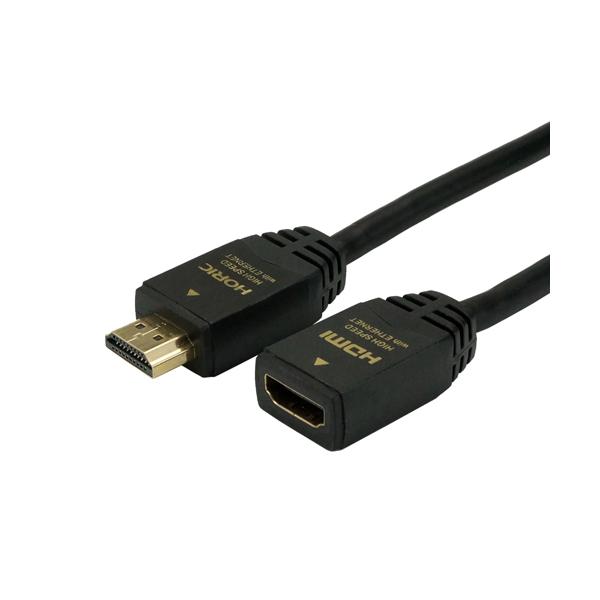 HORIC HDMI延長ケーブル 1m ブラック HDFM10-040BK