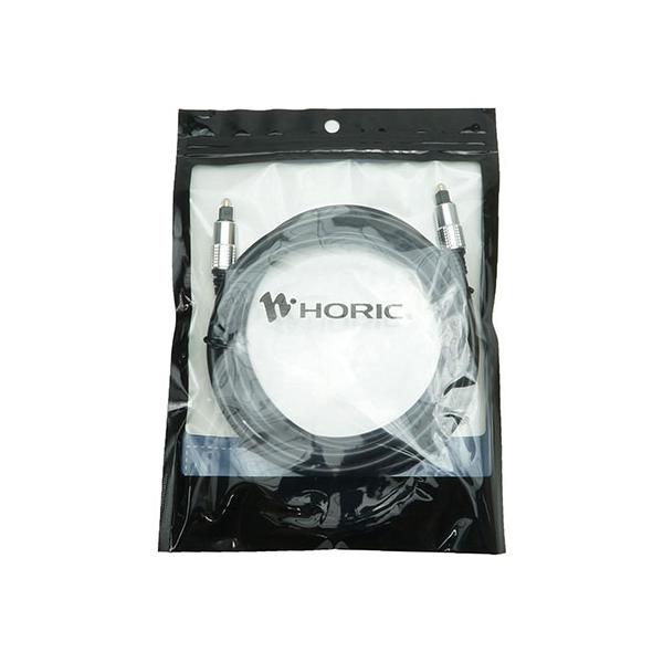 HORIC ホーリック 光デジタルケーブル 光角型 ノイズのないクリアなサウンドを実現 2m シルバー TL20-062SB