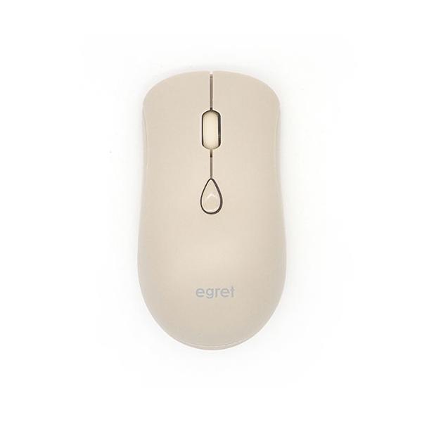 他サイト： ビジネスハーモニー EGRET SweetiE おしゃれ且つ高機能の充電式ワイヤレスマウス ミルクティー EM23-S2の商品画像