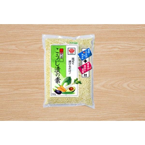 [Release date: August 29, 2017]漬エモン【漬物メンテナンスキット】と相性が抜群の麹漬けの素です。院長が長年にわたり麹漬けを漬けてきて選んだ逸品です。米麹の旨味と甘味が加わって、まろやかな一夜漬け作れます。また、...