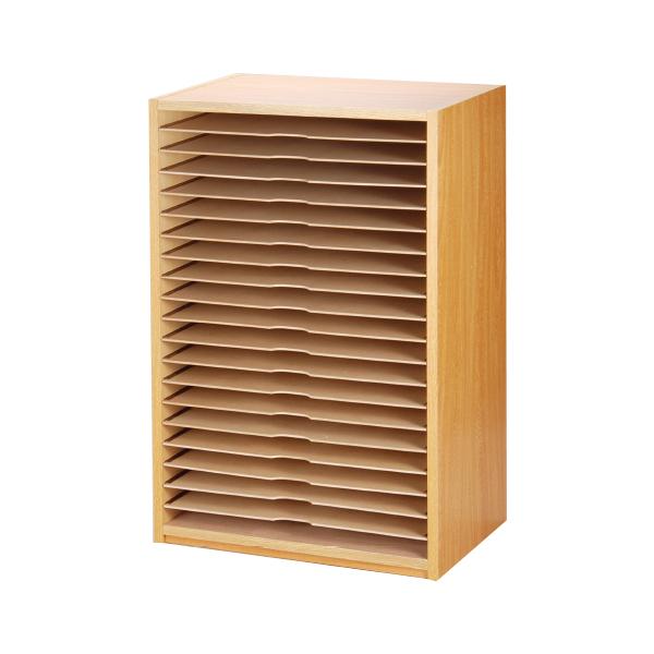 画用紙整理棚20段 15008619 教育施設限定商品 ed 139508 :ed139508