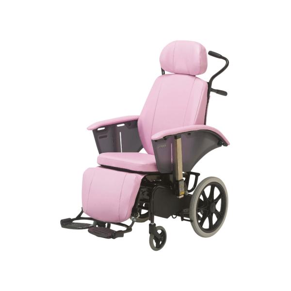【※法人・施設限定・送料別途】フルリクライニング車椅子 / RJ-370P パープル(cm-457586)[]