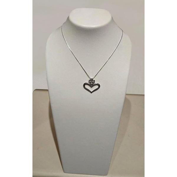 送料無料 DuNoA 神田うの ダイヤプチネックレス Rediant Heart 75012