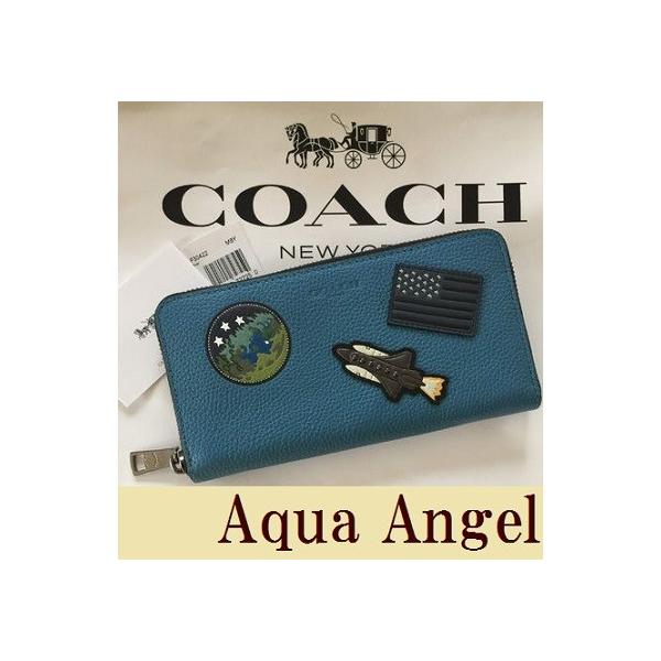 コーチ Coach Nasa 限定コラボ スペース パッチ長財布 ブルー系 Buyee Buyee 日本の通販商品 オークションの代理入札 代理購入