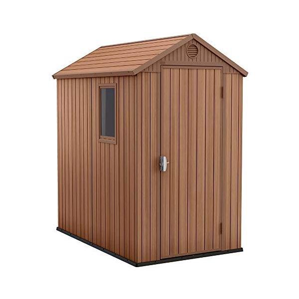 KETER ケター ダーウィン Darwin （ 屋外 物置 収納庫 大型 ストッカー 園芸用品 ガーデニング タイヤラック 分別 ?