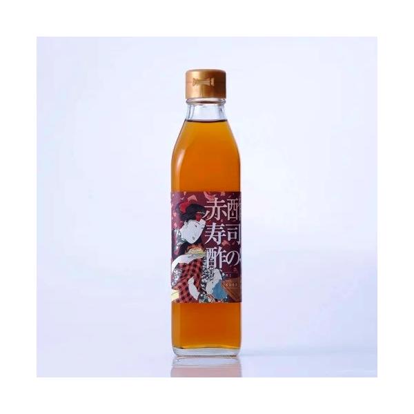 お中元 赤酢の寿司と酢の物の酢300ml 江戸寿司酢 ご自宅用 木樽 醸造 酢 整腸作用 健康維持 酒粕 赤酢