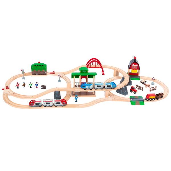 ブリオ BRIO 2021年クリスマス限定レールセット 送料無料 :bri0032im