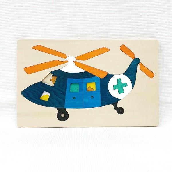 ジョージラックパズル 2重パズル ドクターヘリ 木製 遊んで飾れる 大人へのギフトにも 3歳 Glp0002 木のおもちゃ積み木の森 通販 Yahoo ショッピング