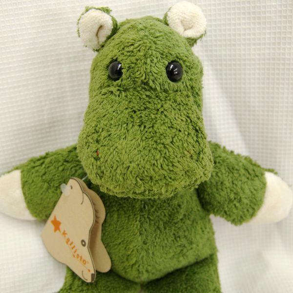 カリスト オーガニックコットン ぬいぐるみ かば 1歳〜 自然素材の