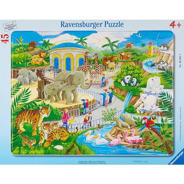ラベンスバーガー パズル 紙製 パネルパズル Zoo New 45ピース 4歳 おうち遊びに Omv0033 木のおもちゃ積み木の森yahoo 店 通販 Yahoo ショッピング
