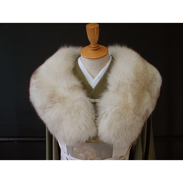 きものしらゆり 成人式 大判 Saga Fox ブルーフォックス 高級 ショール 天然毛皮 Q723 Q723 博多着物市場 きものしらゆり 通販 Yahoo ショッピング