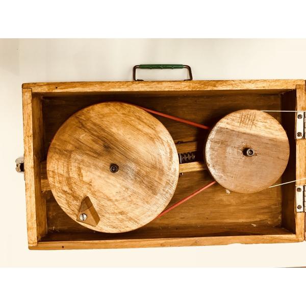 糸を紡ぐボックスチャルカ 糸車 Buyee Buyee 日本の通販商品 オークションの代理入札 代理購入