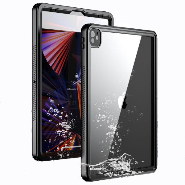 Ayoii 新しいiPad Pro 12.9 第6/5世代 防水ケース 2022/2021モデル アイパッド プロ12.9インチ用防水ケース IP68