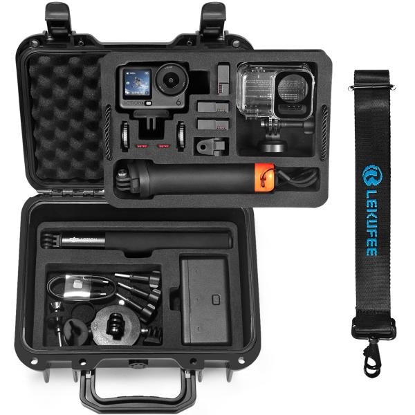 Lekufee DJI Osmo Action 6、Action 5 Pro、Action 4 防水ケース Osmo Action 3 スタンダードコ
