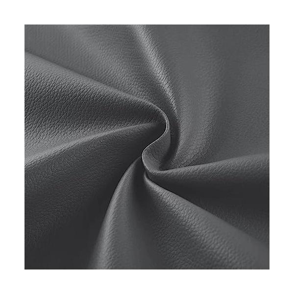 柔らかい人工合成皮革生地、200 x 137 cm人工皮革片、0.68 mm厚さのロール、エチレン軟包皮革材料、工芸品、リボン、DIY裁縫 に適してい
