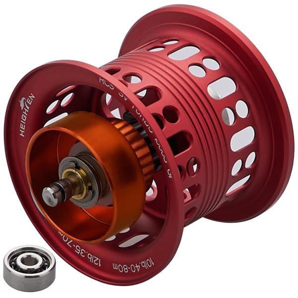 HEIGHTEN リール スプール 2段階可動 ダイワ(DAIWA) ベイトリール 替えスプール ベアリング付き スティーズ/ジリオン/リョウガ/モア