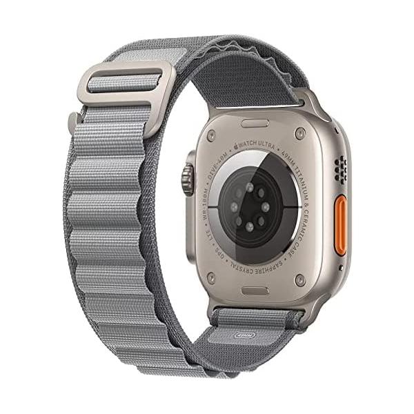 コンパチブル for apple watch バンド ultra バンド アルパインループ 49mm 46mm 45mm 44mm 42mm 41mm