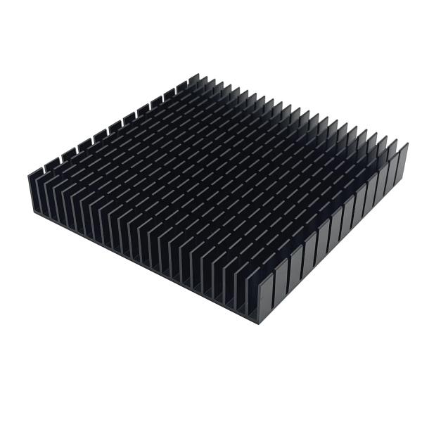 Awxlumv 120mm ヒートシンク 大型 120 x 120 x 20mm 正方形 アルミニウム ヒートシンクルータ、HDDメモリ、オーディオア