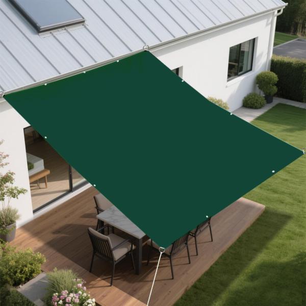 BIGLOONG 日除けシェード 日よけ 暑さ対策 雨除け撥水防水 サンシェード 400Dポリエステル ハトメ式強度UP PU塗装 紫外線UVカット