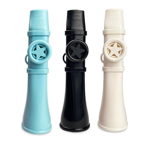【2025最新改良モデル】カズー 軽量 良い音 Kazoo 初心者 簡単に演奏できる、大人と子供用 日本語説明書付 ストラップ付 持ち運びが簡単 メン