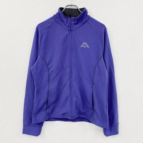 Kappa カッパ トラックジャケット/ジャージ 刺ロゴ 紫 パープル 2XL