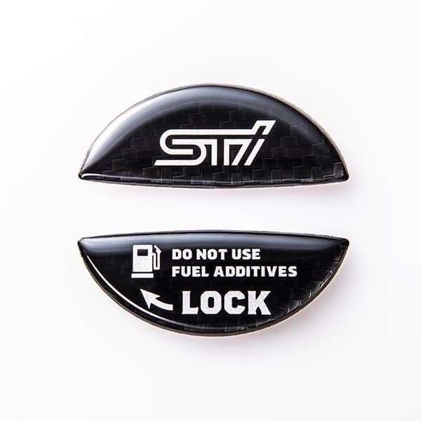 STI フューエルキャップオーナメント カーボン調 STSG21100610