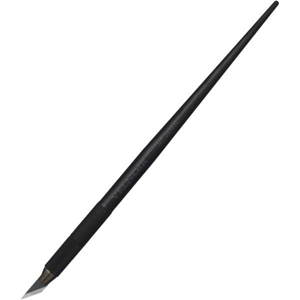 エヌティー デザインナイフ VELNOIR DK2P 刃先30度 黒刃 オールブラックモデル かっこいい