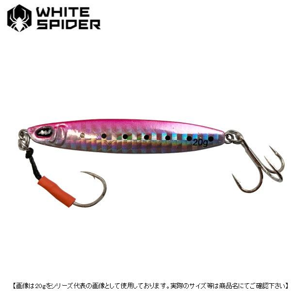 ホワイトスパイダー キャロル キャスティングジグ40g ピンクイワシ