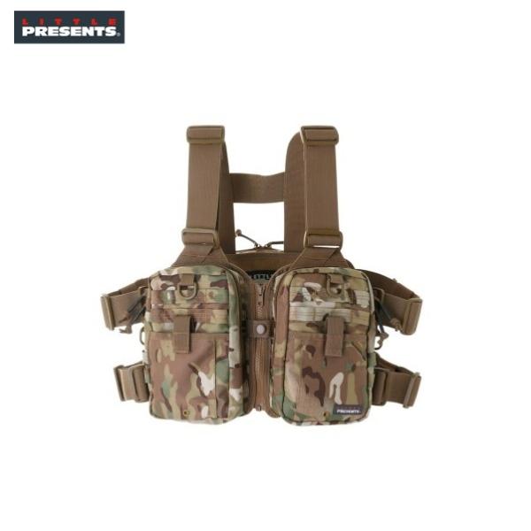 リトルプレゼンツ ストラップベストネオ マルチカモフラージュ V-23