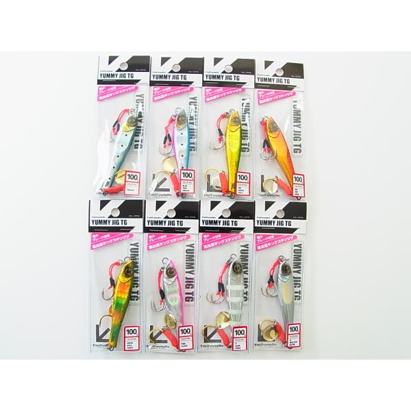 テイルウォークタングステン ヤミージグ TG 100g tailwalk　です。「YUMMYデ、無双セヨ！！」コンパクトボディの多目的ブレーデッドタングステンジグ開発の発端は「誰でもカンタンに釣れるジグが欲しい！」という純粋な欲求から。近年...
