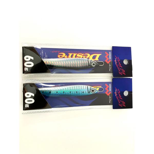 マルシン漁具 ディザイアメタルジグ 60g　です。抜群の遠投性とアピールカラーで「リアル爆釣ジグ」の呼び声の高い「ドラッグジグ」に待望のVersionII登場！！そのフォルム・リアルカラー・グッドスイム・・・メタルジグに必要な要素をHigh...