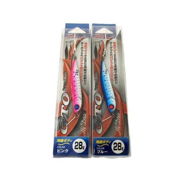 DRAGON（ドラゴン） 特価 マルシン漁具 28g 湾曲ボディ メタルジグ GTO
