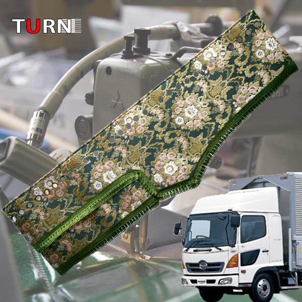 トラックストップ ターン 花かご フローラル ダッシュマット
