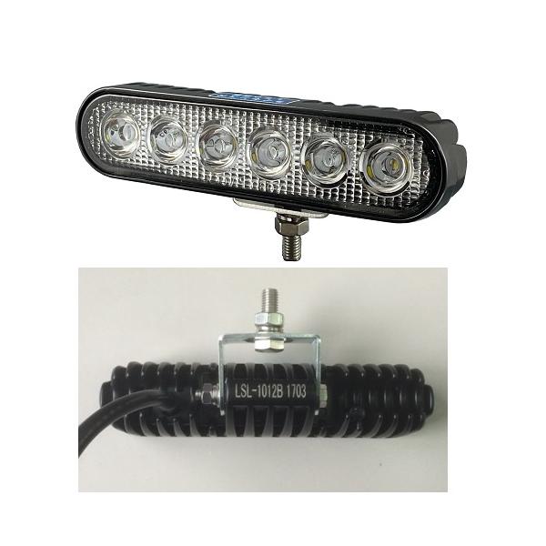 日本ボデーパーツ工業 LSL-1012B LED作業灯 (横長) 10V-80V 共通 18W