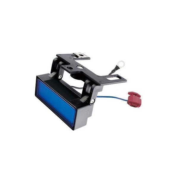 槌屋ヤック 閃光ダウンライト ブルー DC12V 24V ledランプ 運転し