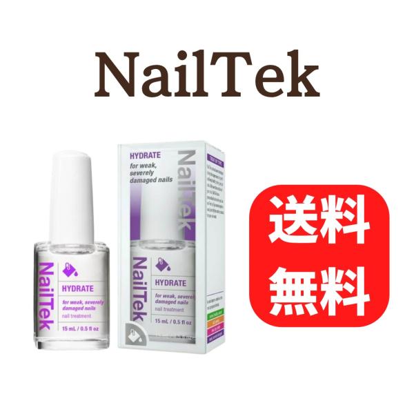 NailTek ネイルテック モイスチャージング ストレンスナー ハイドレイト4 ハイドレート薄い爪を強く保護し、補修する爪強化剤です。独自の濃縮製剤を使用し、爪に強度を与え、深刻なネイルの弱さを補修します。健康で丈夫な自然な爪を保つために...