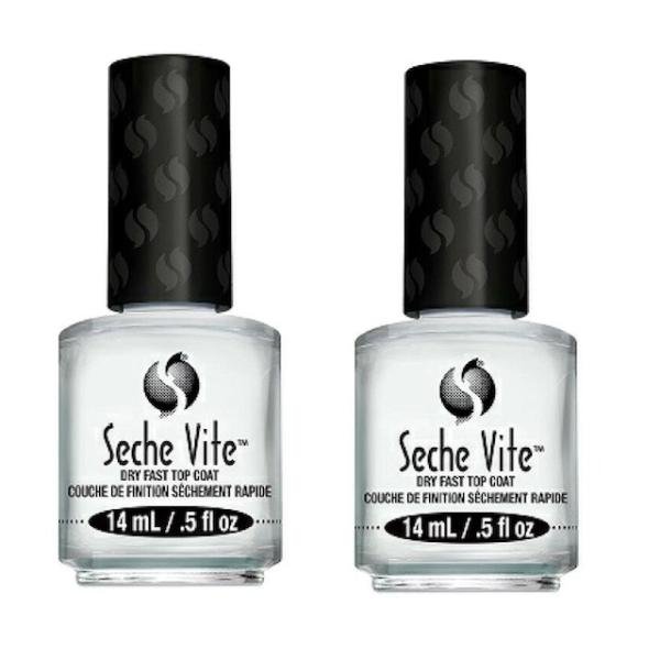 【２個セット】Seche セシェセシェ・ヴィート  14mlトップコートSeche Vite TOP COATリピーター様続出！！速乾性の高いトップコートになります。外箱なし宅配便レターパックプラスをご希望の場合は+380円にて変更が可能で...