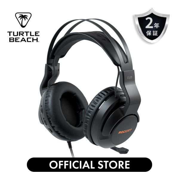 ROCCAT ロキャット Elo 7.1 USB サラウンドサウンド RGB ゲーミングヘッドセット for PC 国内正規品 ROC-14-130-02 ブラック