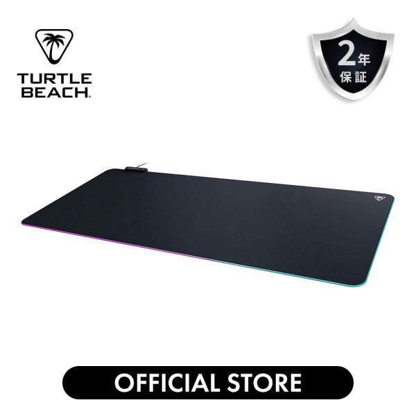ゲーミングマウスパッド Turtle Beach Sense AIMO XXL TBM900105 RGBイルミネーションゲーミングマウスパッド 防水生地