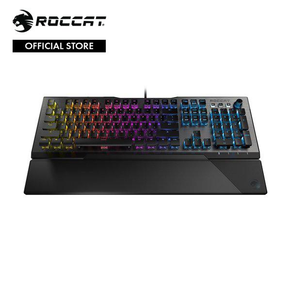 ROCCAT ロキャット VULCAN 120 AIMO  RGB メカニカルゲーミングキーボード US 英語配列モデル (茶軸相当) (国内正規品) ドイツデザイン ROC-12-441-BN