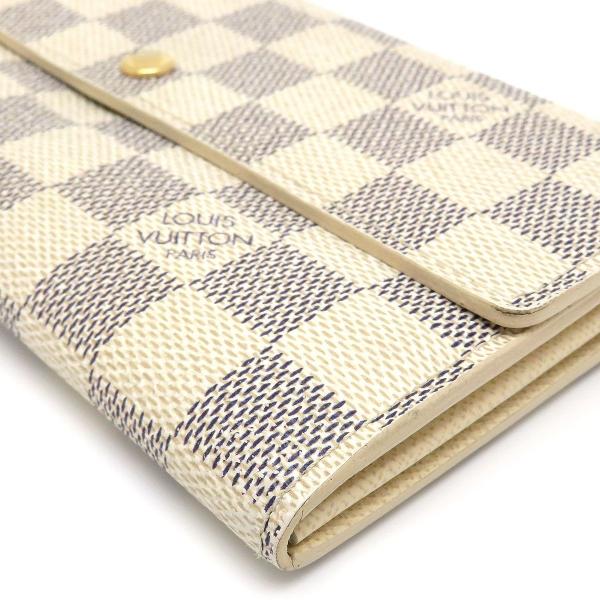 ダミエ アズール ポルトフォイユ 長財布 サラ 財布 ルイヴィトン 長財布 N 二つ折り財布 財布 二つ折り財布 つるや質店