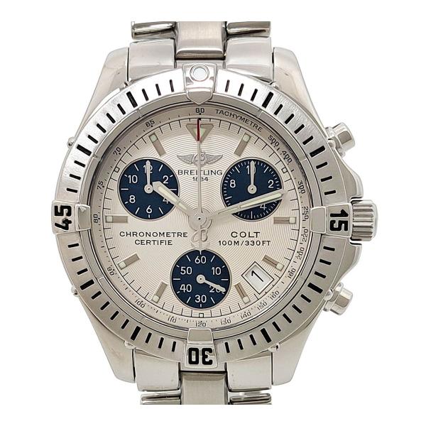ブライトリング コルト 38 クロノグラフ デイト A73350 クオーツ  