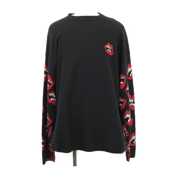 クロムハーツ MATTY BOY チョンパー総柄 カシミア ニット メンズ