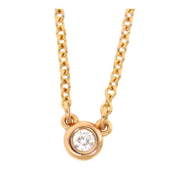 美品 ティファニー レディー ネックレス　バイザヤード TIFFANY&Co. ティファニー バイザヤード ネックレス AU750